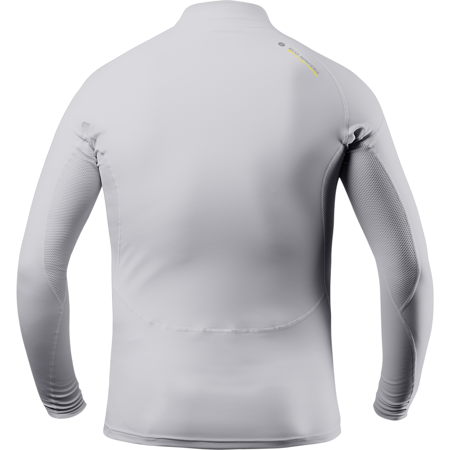 2026 Zhik Junior Eco Spandex UPF50+ Long Sleeve Rash Guard DTP-0063-K-PLT - Platinum